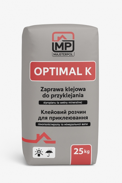 Клей для приклейки мінвати та пінопласту Optimal K