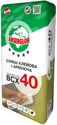 Клей для мінвати ANSERGLOB BCХ 40