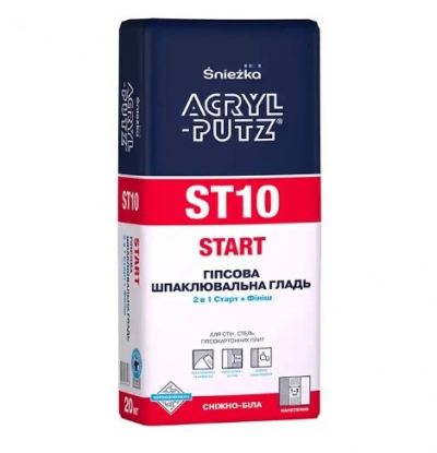 Шпаклівка Sniezka Acryl-Putz START 2в1