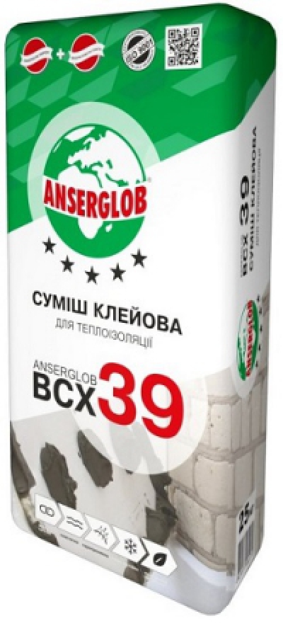 Клей для мінвати ANSERGLOB BCХ 39